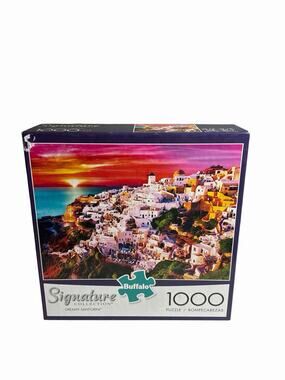 Buffalo Signature Collection 1000 Pieces Jigsaw Puzzle Dreamy Santorini